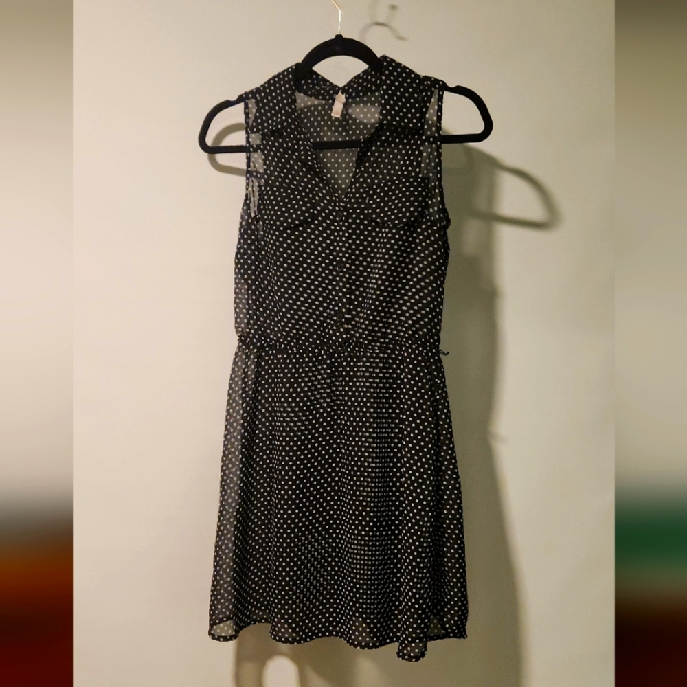 Black Polka Dot Dress